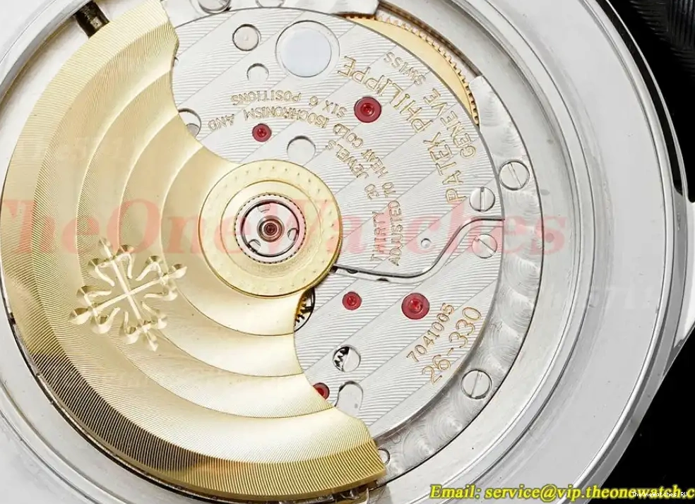 SS 40mm Black 330SC LE Calatrava Red 6007 PPF 0504